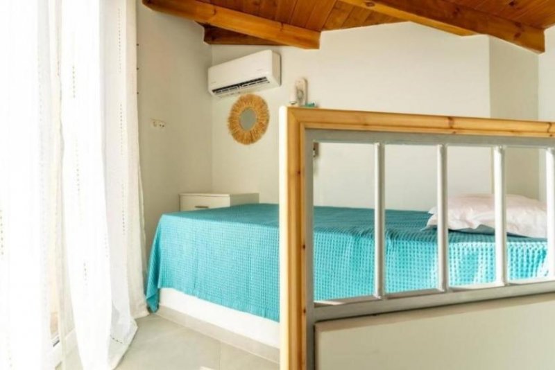 Panormos Kreta, Panormos: Dreistöckiges Küstenhaus mit privatem Pool und Meerblick zu verkaufen Haus kaufen